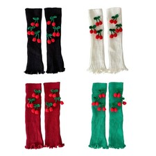 Knit Boot Toppers Christmas