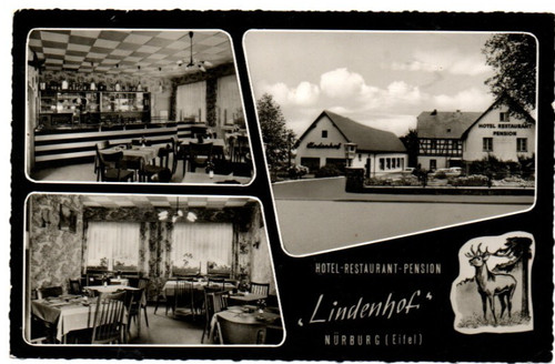 Ansichtskarte nürburg eifel - ansichtskarte,