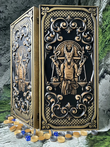 Artwork backgammon anubis - backgammon, god