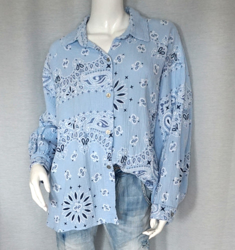 Boho tunika bluse oversized - tunika,