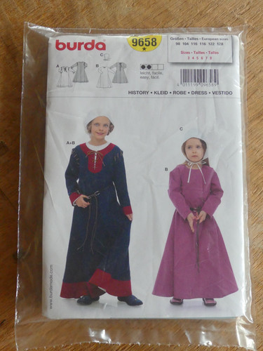 Schnittmuster burda 9658