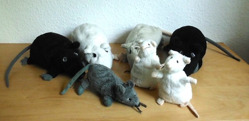 Ikea gosig ratte maus - 4x, 3x