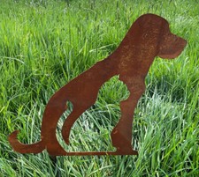 Gartenfigur hund mit - hund, katze