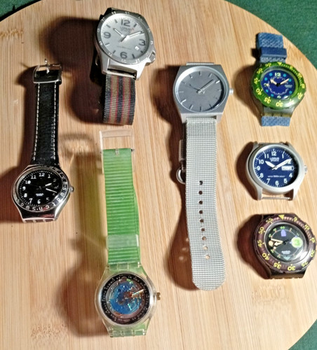 Konvolut uhren swatch - 7,