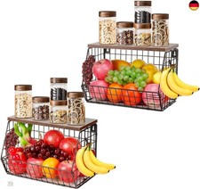 Sprifityy 2 Etagere Obstkorb