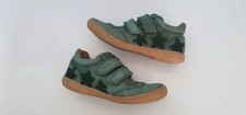 Pom Pom Leder Schuhe grün