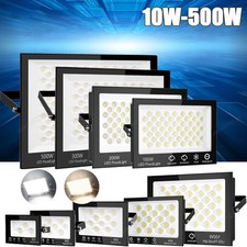 LED Fluter Außen Strahler Scheinwerfer 10W 20W 30W 50W 100W 200W 300W 500W IP66
