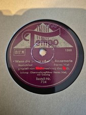 O du schöner Westerwald / Wenn die Sonne scheint.., Marsch 1939, Schellackplatte