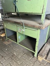 Industrie Werkbank/ Multiplex Platte 40mm Massive Bauweise klappen + Schubkästen