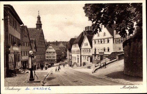 Backnang württemberg - ak, in