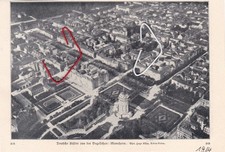 Mannheim -Speier 1914 " Luftbilder  Mannhheim und  Speier " Foto 1914