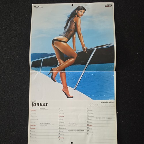 Maxim beilage kalender 2007 - maxim,