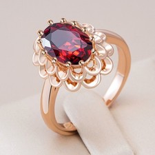Luxus Damen Ring Zirkonia