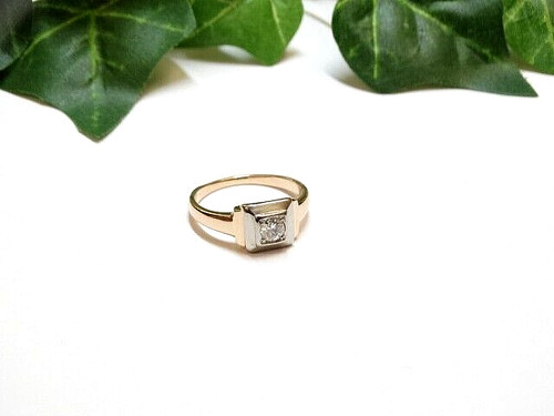 1919 gold 750 ring - 750, rg/wg