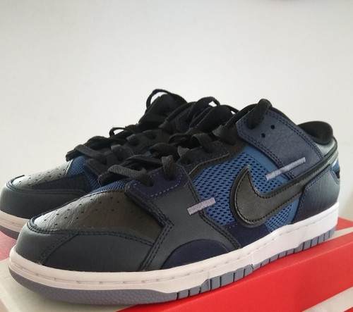 Nike dunk low scrap - nike, black