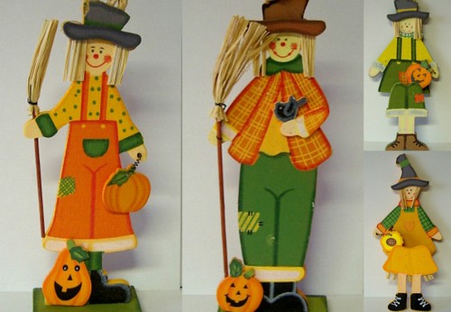 Deko herbst holzfiguren - herbst,