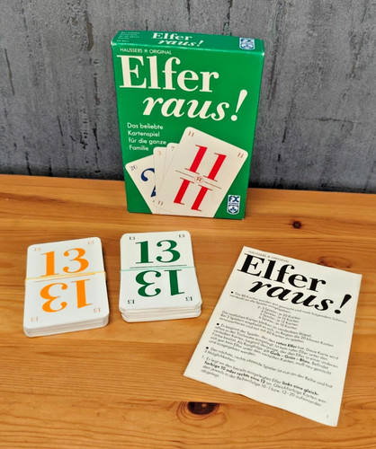 Elfer raus kartenspiel x - kartenspiel, f.x