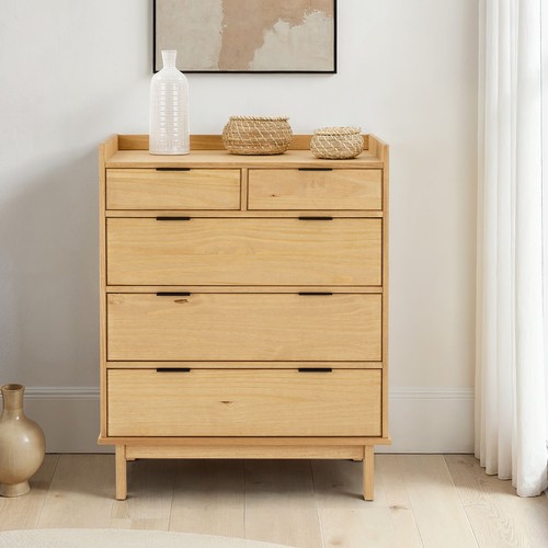 Kommode holz schubladenschrank - holz,