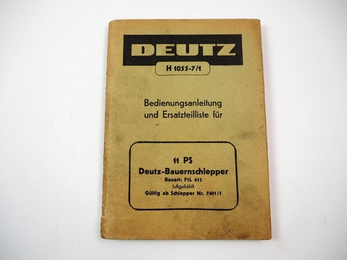 Original deutz f1l 612 - original,