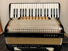 Akkordeon Hohner Schwarz Verdi