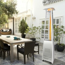 42.000 BTU Outdoor Terrassen Gasheizer mit Rädern und Regler