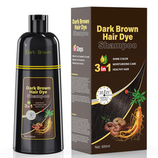 Dark Brown Hair Dye Shampoo
