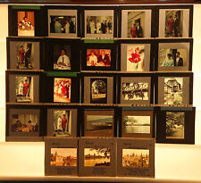 23 alte Dias Farbdias Glasdias