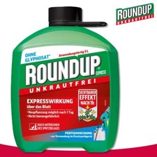 Roundup 5 l Express Fertigmischung ohne Glyphosat Unkraut Schnellwirkung