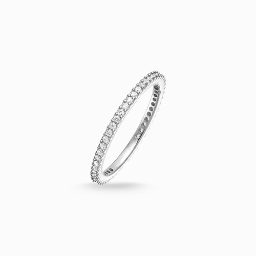 Thomas sabo pave eternity ring - thomas,