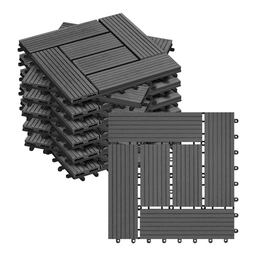 Wpc fliesen 30x30cm - fliesen, 1-2m²