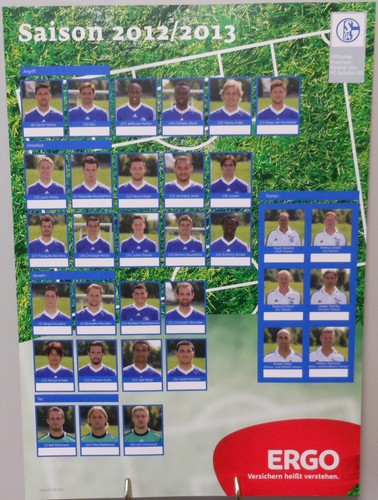 Schalke maxi autogrammkarte - maxi,