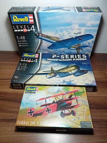 Revell messerschmitt - x,