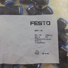 10 Stück Neu Festo Gasarmatur QST-10 153131 Schnell Versand