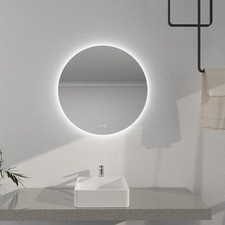 Welltime LED Bad Wand Spiegel Toledo Beleuchtung Anti-Fog Beschichtung 60 cm