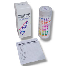 Wassertester Trinkwasser Teststreifen 13-in-1 pH Wasserhärte 100st.