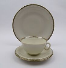 Hutschenreuther Hohenberg Porzellan Margarete Teegedeck Dekor 2585 schwarz gelb