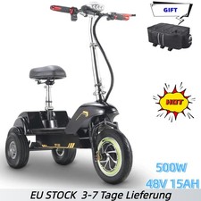 NEW 500-Motor Elektroroller mit abnehmbarem Sitz 48V 15Ah 28 km TWOFISH TF03