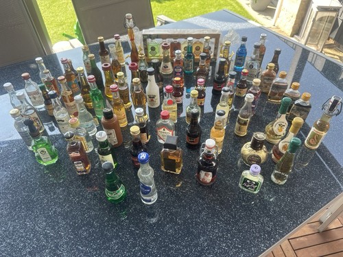 Sammlung miniaturflaschen - miniaturflaschen, /