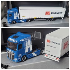 DAF XG Garbe Transport Hamburg  DB Schenker Bahntrailer CEP20026 Gard.Plan.Aufl.
