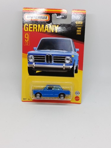 Matchbox 1969 bmw 2002 blau - 1969,