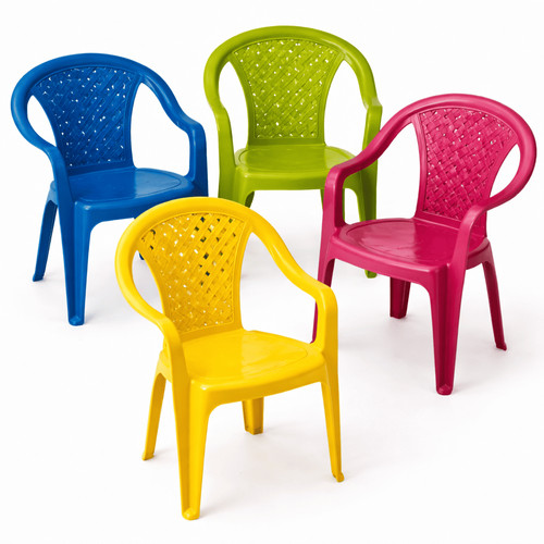 4er set kinderstuhl - 4er,