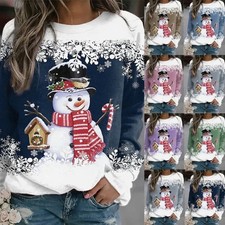 Damen Weihnachten Sweatshirt