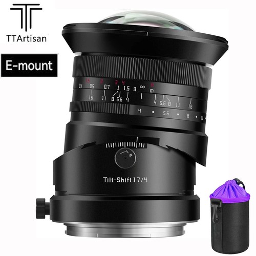 Ttartisan tilt shift 17mm - 17mm, f4