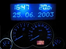 Blauer Tacho + MID Astra G