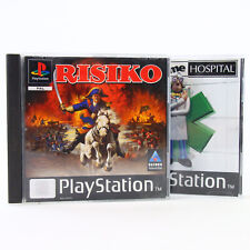 Sony Playstation 1 PS1 PAL OVP Theme Hospital + Risiko Gut Bundle