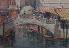 Carl WEISS (1860-1931) Brücke