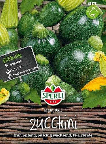 Sperli zucchini eight ball - sperli,