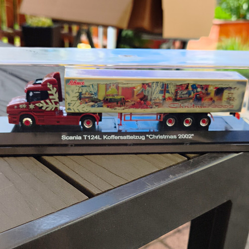 Schuco scania t124l sattelzug - schuco,