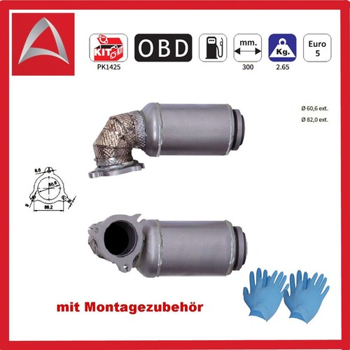 Katalysator für mercedes w204 - für,