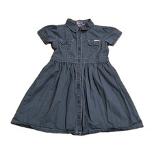 Jeanskleid Gr. 134 Yigga grau